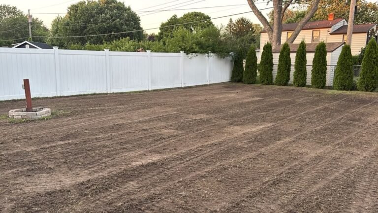 Property grading in Buffalo, NY by 716 Lawn Care