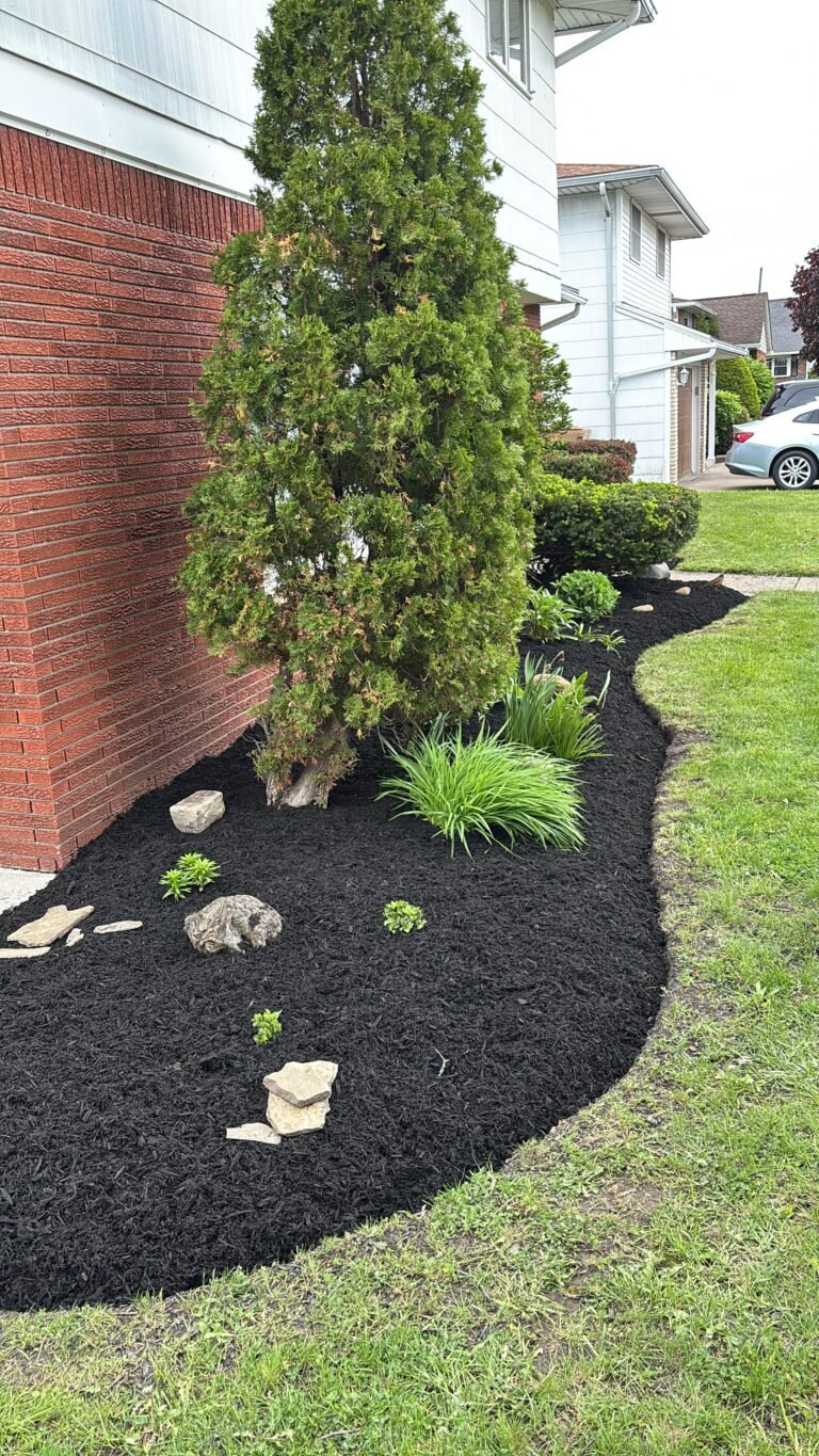Mulching service in Amherst, NY by 716 Lawn Care