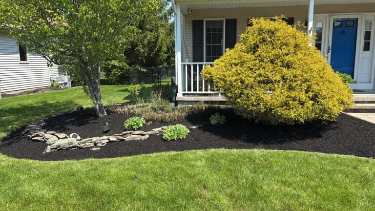 Trimming and mulching by 716 Lawn Care in Buffalo, NY