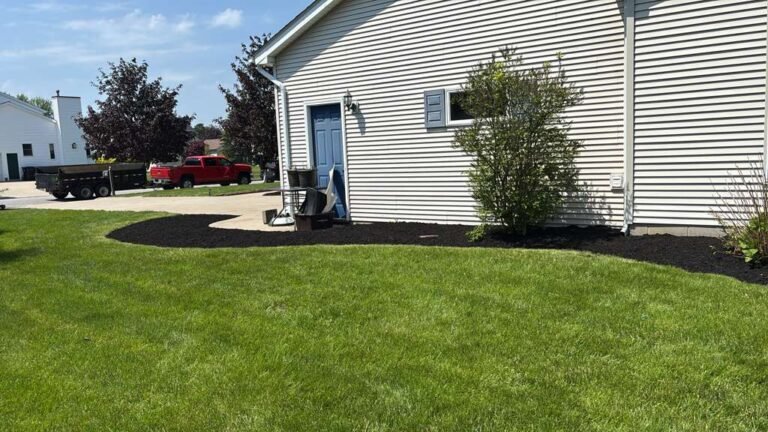 Weeding and mulching by 716 Lawn Care in Buffalo, NY